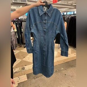 Cos Denim Shirt Dress